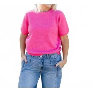 NEW LOVELO lumi sweater top in pink